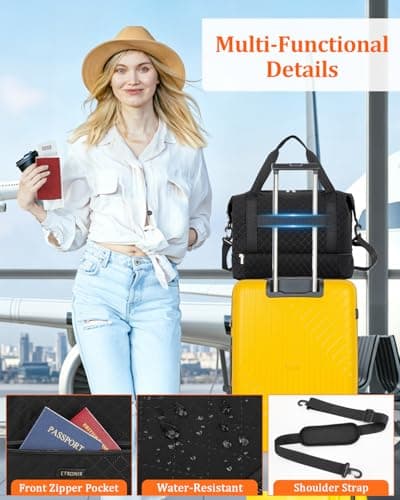ETRONIK Easyjet Cabin Bag 45x36x20, 32L Travel Duffle Bag Underseat — view 5