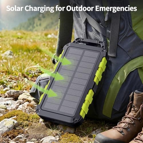 TOENNESEN Solar Power Bank, 10000mAh, PD 22.5 W, Portable Fast Charging — view 4