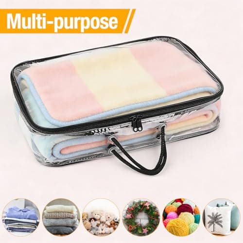 RAORAOYUE 3Pcs Yarn Storage Bags, 16 x 12 x 4 inches — view 4