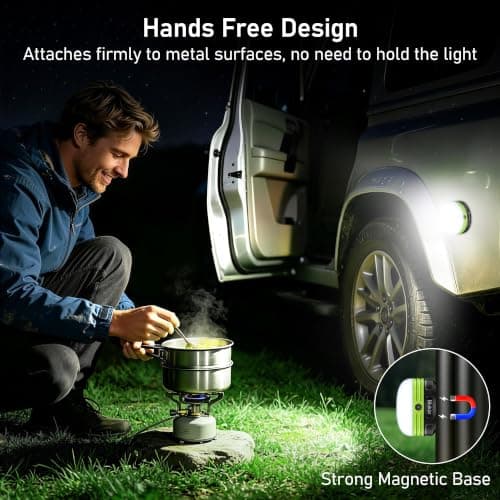 Blukar Camping Lights, Camping Lantern Outdoor Lamp with Magnetic Base — view 4