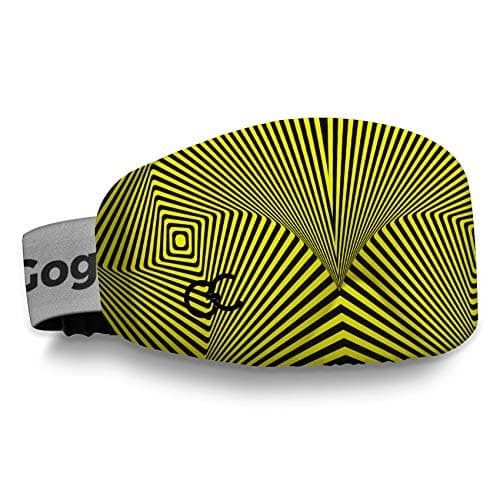 GogglesCover Ski Goggles Protective Cover, Portable Citrus Burst Design