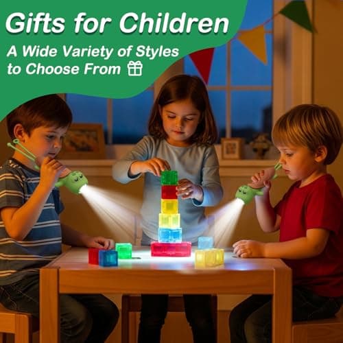 LOVERUIS Rechargeable Flashlights for Boys Kids Flashlight Cool Crocodile Dimmable Silicon Flash Light with Keychain Camping, Birthday Gift for Boys Toddler Ages 3-12 (Torch Turtle) — view 6