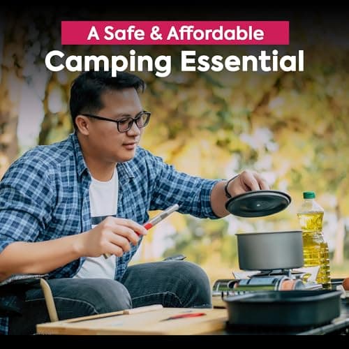 SMART SHOPPING Multipurpose Portable Camping Gas Canister – Refill Bottles Butane Gas Canisters for Camping Stove, BBQ, Blowtorch, Heater, Weed Burner & Cooker Pack of 28 — view 4