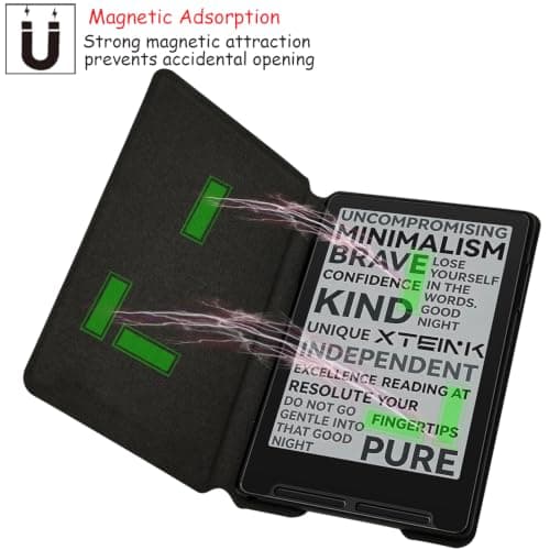 Magnetic Case for 3.7" Xteink X3 Pocket E-Ink eBook Reader (Misty Forest) — view 6