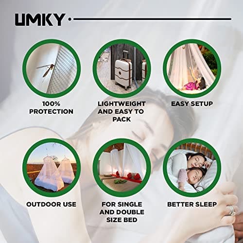 UMKY Mosquito Net for Double Bed — view 4