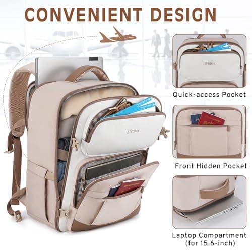 ETRONIK Ryanair Cabin Bags 40x30x20 Underseat, 24L Rucksack Travel Backpack — view 4