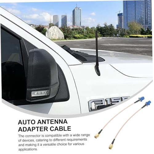 2pcs Auto Antenna Adapter Cable Rg316 50 Ohm Copper Wire — view 4