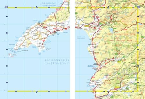 A -Z Great Britain Super Scale Road Atlas 2027 (A3 Spiral): Easy to read map of Great Britain — view 3
