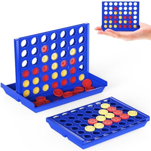 Pup Go 4 in a Row Travel Games for Kids 3-12, Holiday Essentials Board Game