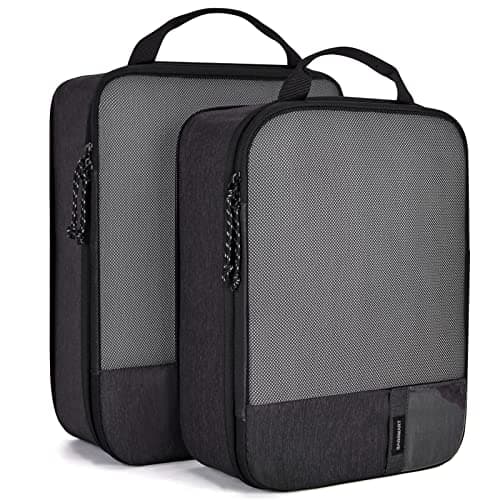 BAGSMART 2pcs Compression Travel Packing Cubes for Suitcases Backpack — view 6