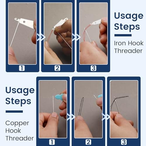 SUVSOON 40 Pcs Sewing Kit, Stainless Steel Sewing Needles Set — view 4
