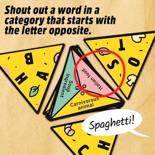 Big Potato P for Pizza – Fast-Paced Word Card Game, Ages 8+, 2-4 Players — view 4