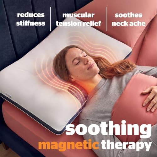 Silentnight Smart Sleep Magnetic Neck Therapy Pillow, Soothes Neck Ache — view 2