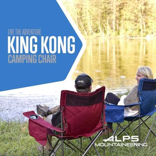 Alps Mountaineering King Kong Chair, Charcoal/Citrus - New — view 3