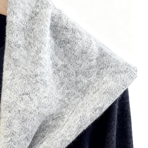 Wool Knitted Triangle Scarf Shawl For Women - Soft Wrap, Autumn Winter Fashion Headscarf, Versatile Small Neck Shawl | Elegant Warm Knitted Accessory For Outdoor Travel, Office Daily Wear Layerin — view 5