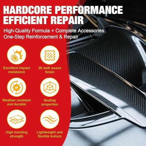 Carbon Fibre Repair Kit, Epoxy Resin Transparente Kit, 100g+27g — view 3