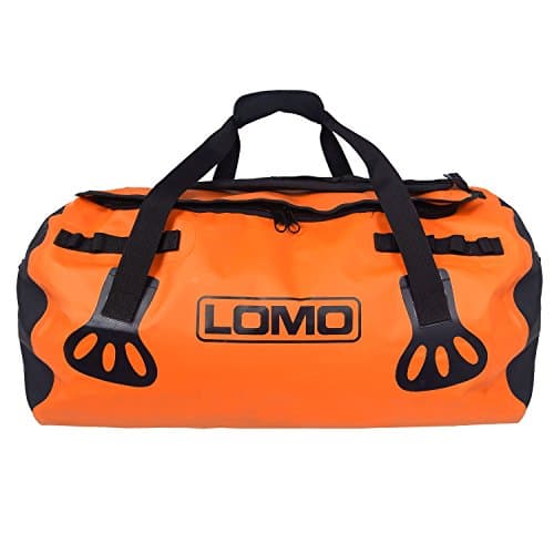 Lomo Blaze 60L Expedition Holdall Duffel Rucksack Bag with Zip Orange — view 3