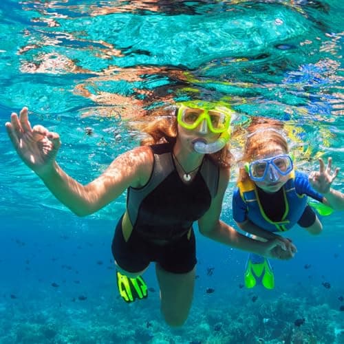 PATIKIL Swim Goggles with Nose Cover, Silicone Scuba Diving Mask Anti-Fog Snorkel Dive Goggles Snorkeling Dive Mask Gear for Youth Junior Adult Scuba Diving, White — view 6