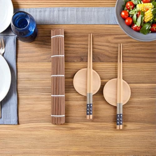 Bamboo Sushi Making Kit Tool Set for Homemade Rolls — view 5