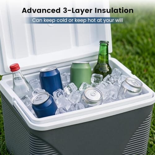 TANGZON 21 L Portable Hard Cooler Box, Heavy Duty Ice Chest (21L) — view 4