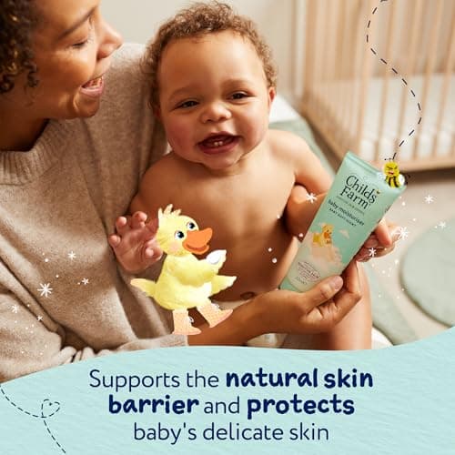 Childs Farm Baby Moisturiser, Baby Soft Scent | Moisturising & Hydrating | Suitable for Newborns with Dry, Sensitive Skin, 200ml — view 3