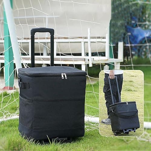 Coolers with Wheels Waterproof Insulated Box Cart — view 2