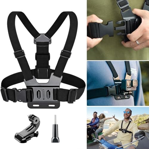 YEHOLDING 25 in 1 Accessories for Gopro Action Camera for GoPro Hero 13 12 11 10 9 8 Max 7 6 5 4 3 SJ4000 and Other Sports Cameras — view 2