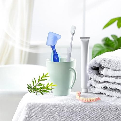 Anbbas Silicone Denture Brush Cover Fit Most Denture Toothbrushes(Pack of 2) — view 3