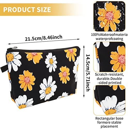 Mini Makeup Bag Portable Toiletries Make Up Cosmetic Beauty Case Purse — view 2