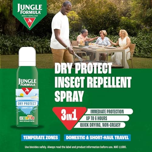 Jungle Formula Dry Protect DEET-Free Insect Repellent Aerosol 125ml — view 2