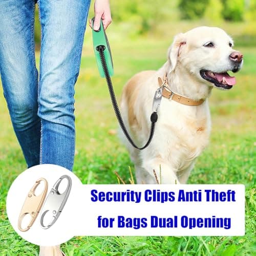 Zipper Pulls,Pack of 10 Anti-Theft Zipper Pulls Suitable for Two-Way Zippers and Quick Release Mini Padlocks Suitable for Handbags, Suitcases, Backpacks, Wallets — view 3