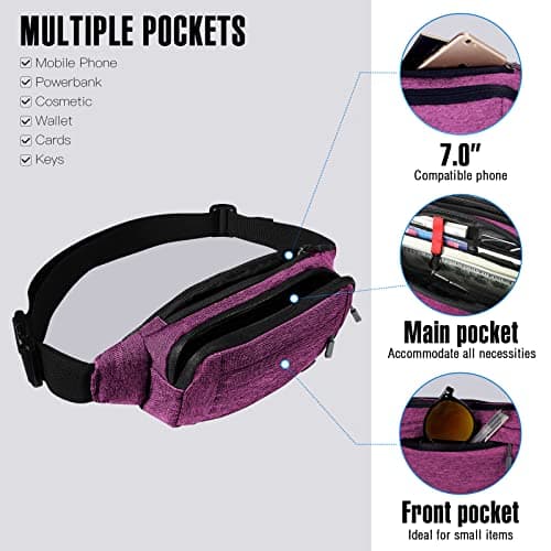 Waterfly Bumbags Waist Fanny Pack Ladies Bum Bag Men Women — view 2