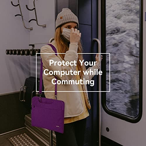 Voova 17-17.3 inch Laptop Shoulder Bag MacBook Sleeve, Computer Bags — view 6