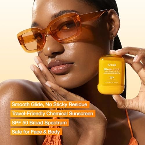 Anua Invisible Glow Sun Stick, SPF 50, UV Protection, 17.5g — view 5
