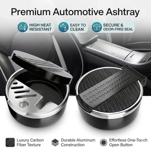 Car Ashtray Holder Lid For Audi A4 B5/A4 Quattro/A4 Avant/A4 Es/A5 — view 2