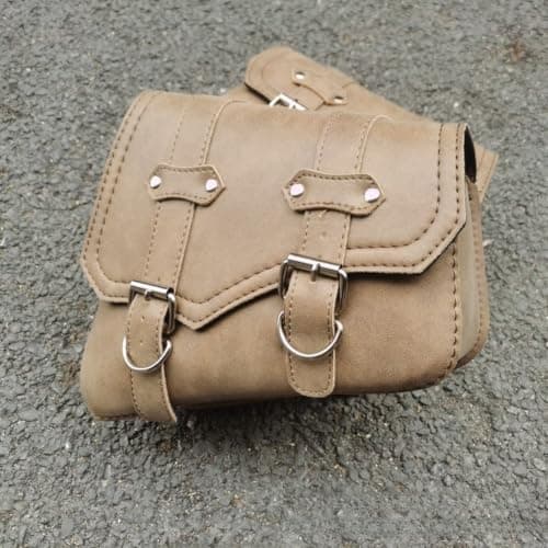 Large 28cm Motorcycle Tool Bag PU Leather Storage(Right) — view 5