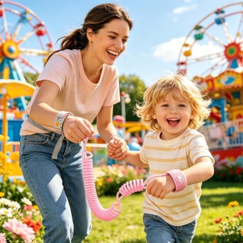 Kids Wrist Link Magnetic Safety Strap for Wrist — view 3