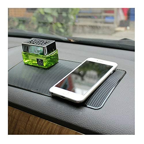 Gadgetking Car Dashboard Mat Pad Non-slip Rubber Mount Holder Mobile Phone Stand Extra Large Grip Gripped Mobile Phone Sat Nav Glasses, Keys, Coins Black Sticky Adhesive Anti Slip Black — view 3
