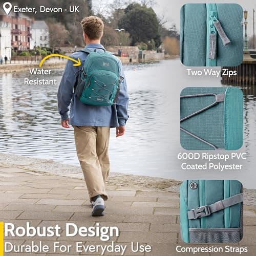 Trail Aspen Day Pack Backpack, 30L, Teal — view 5