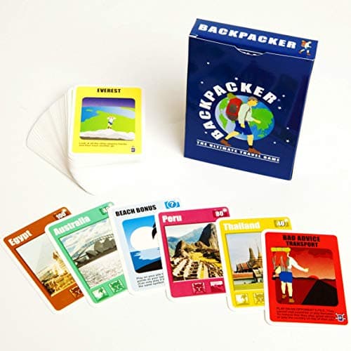 BACKPACKER - The Ultimate Travel Game - Fun pocket sized card game about travelling around the world — view 2
