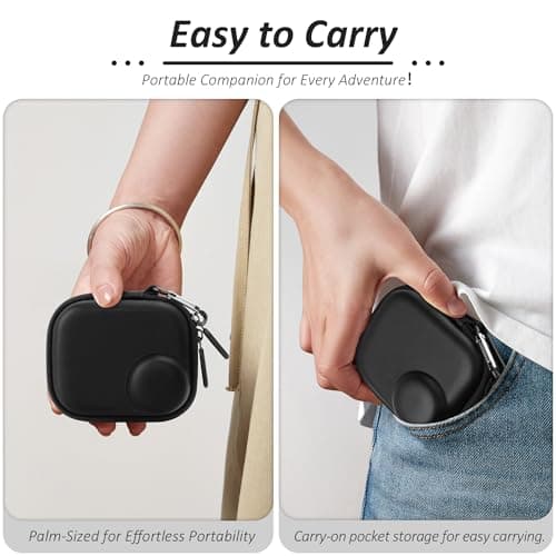 Linpr Osmo Nano Camera Bag, Mini Portable Storage Hard Case, Black — view 6