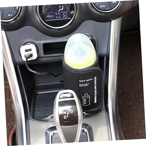 TOYANDONA 3pcs Car Bottle Warmer Bottle Heater Cover Travel Auto Accessories USB Cable for Toddlers — view 3