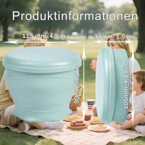 Collapsible Silicone Travel Mug with Dustproof Lid, BPA-Free, Portable, Reusable for Camping, Picnic, Travel, Office, Silicone Foldable Cup (Green, 500 ml) — view 3