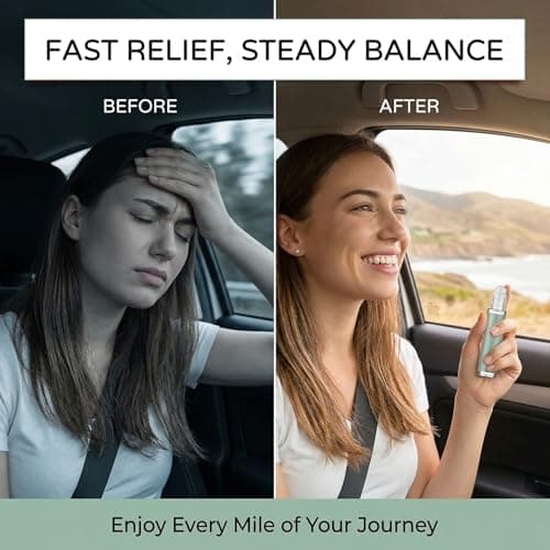 Steady Ear Roll On Oil, Natural Ingredients, Roll On Vertigo Relief, Anti-Dizzy Roll-On, Fast-Acting Combat Travel Sickness, for Relaxation and Daily Comfort, for Men and Women — view 3