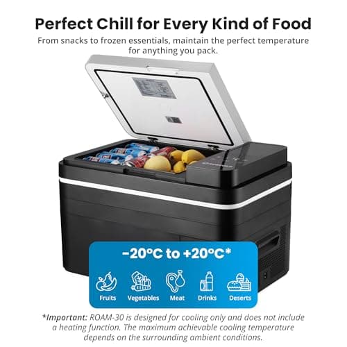 Subcold Roam30 Car Fridge Freezer | 30L | App Control | 12V/24V/240V — view 3
