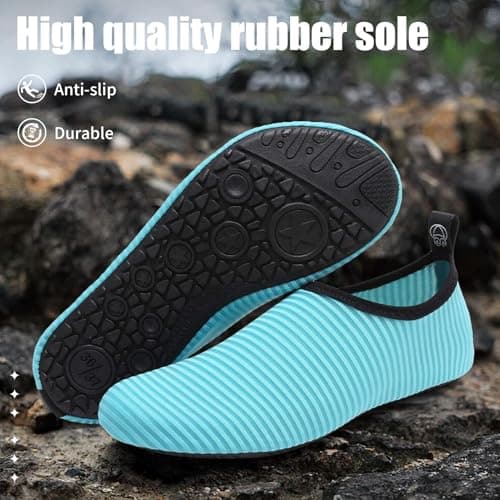 Beach Shoes Women Water Shoes Men Quick Dry Barefoot Footwear for Swimming — view 6