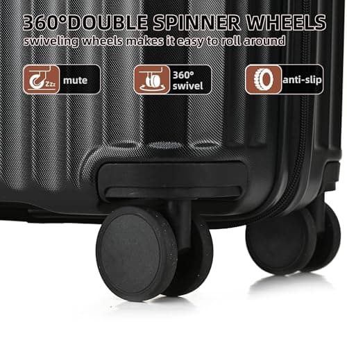 RMW Suitcase 24 Inch Medium Hard Shell Lightweight Check-in Luggage ABS+PC — view 6