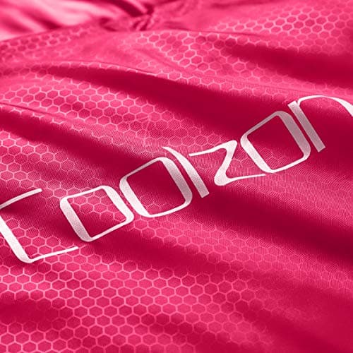 Coolzon Outdoor Sleeping Bag for Camping, for 3-4 Seasons, Adult Blanket, Small Packed Size, Ultralight Carry Bag, Soft, Thick and Warm, for Outdoor Camping, Travel, Hiking, Red — view 6