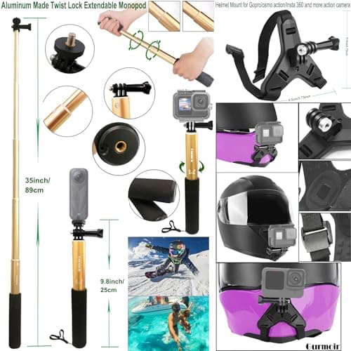 Gurmoir Action Cameras Accessory Kit(DT18) — view 4