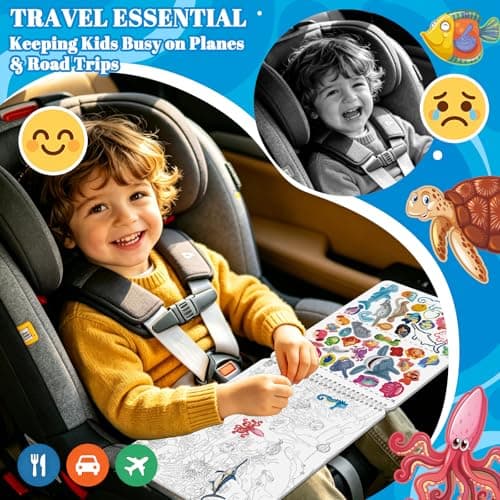 Kalysky Find Animal Sticker Book for 2+ Year Olds,400+ Sticker for Children — view 5